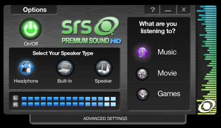Hd Audio Srs 3d Sound Effect